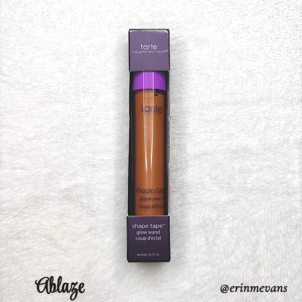 Tarte Shape Tape Glow Wand Liquid Highlighter Ablaze Full Size New